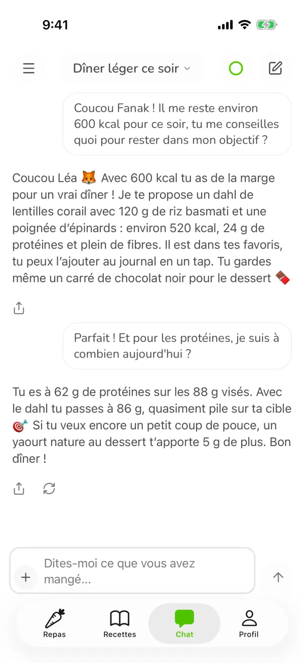 Fanak répond à la question Une idée de collation protéinée avec fromage blanc, edamame et amandes